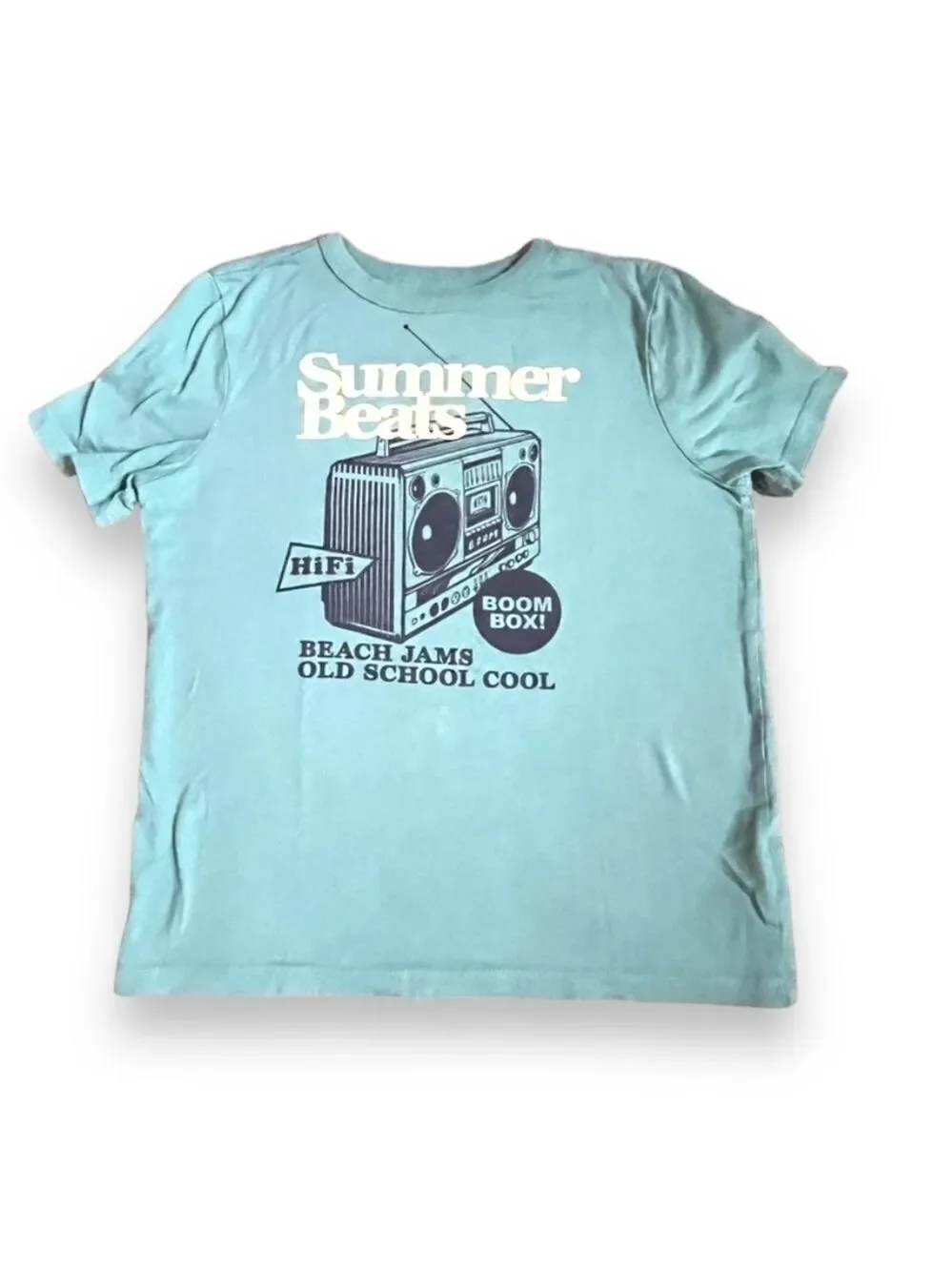 GAP Summer Beats t shirt size small boys blue